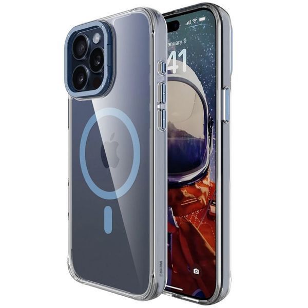 Чехол TPU Space Case Apex with MagSafe для Apple iPhone 15 Pro (6.1") Navy Blue 214-03343 фото