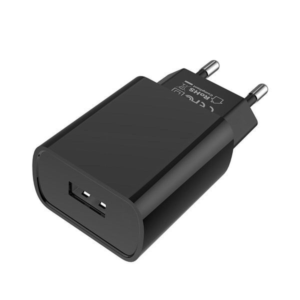 Мережевий зарядний пристрій BOROFONE BA20A Sharp single port charger set(Lightning) 10.5W Black 656-01320 фото