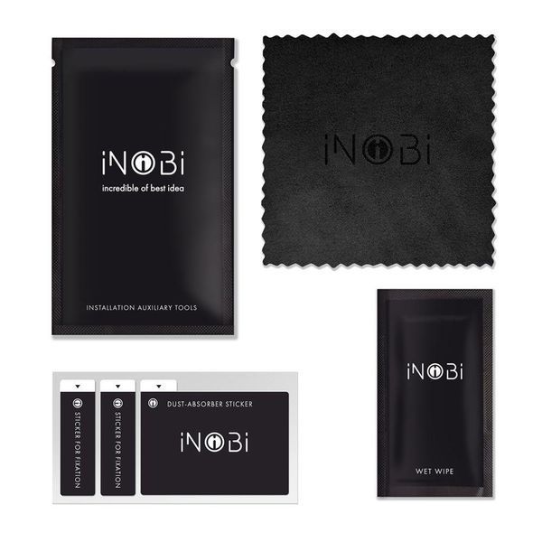 Захисне скло KATANA by iNobi for iPhone 13/13 Pro/14/16e Black 204-00265 фото