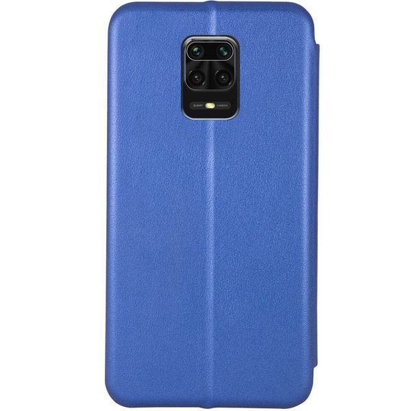 Кожаный чехол-книжка Classy для Xiaomi Redmi Note 9s / Note 9 Pro / Note 9 Pro Max Blue 777-06004 фото