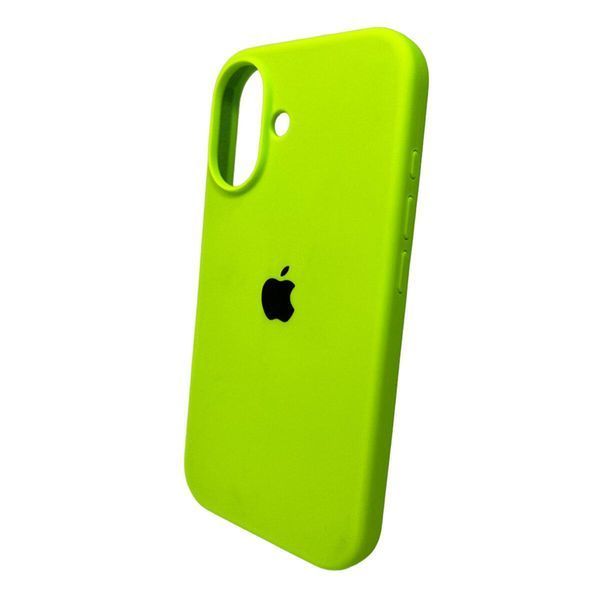 Силиконовый чехол для iPhone 16 Shiny Green 666-01186 фото