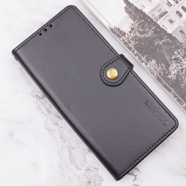 Шкіряний чохол-книжка GETMAN Gallant (PU) для Google Pixel 6 Pro Black 777-06361 фото