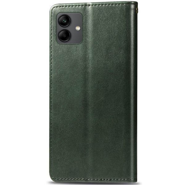 Кожаный чехол-книжка GETMAN Gallant (PU) для Samsung Galaxy A06 Green 777-06211 фото