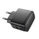 Мережевий зарядний пристрій HOCO CS61A Bright PD30W+QC3.0 charger (EU) Black 6942007638425 фото 5