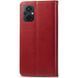 Шкіряний чохол-книжка GETMAN Gallant (PU) для Xiaomi Poco M5 Red 777-06461 фото 2