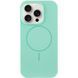 Силіконовий чохол з MagSafe для iPhone 15 Pro Max Spearmint 214-01597 фото 1