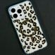 Чохол Transporent Case with Print Magnetic для iPhone 12/12 Pro Leopard-silver 214-04394 фото 1
