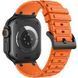 Ремінець Hoco WA35 Emir series thickened silicone strap для Apple watch 44/45/46/49mm Orange 212-01843 фото 2