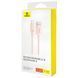 Дата кабель Baseus Habitat Series Fast Charging USB to Type-C 100W (2m) (P1036020) Wheat Pink ILSO-00000080562-1 фото 4
