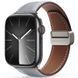Ремешок Dux Ducis Genuine Leather для Apple Watch 38/40/41/42mm(ser.10) Grey 212-01793 фото 1
