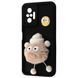 Чохол Pretty Things Case для Xiaomi Redmi Note 10 Pro Black/Fluffy White 777-02203 фото 1
