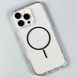 Прозорий чохол NEW Clear Case with MagSafe для iPhone 16 Pro Max Black 214-02831 фото 1