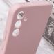 Чохол Silicone Cover Lakshmi Full Camera для Samsung Galaxy A36 5G Рожевий 555-02134 фото 4