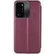 Шкіряний чохол-книжка Classy для Tecno Spark Go 2022 (KG5m) Maroon 777-05749 фото 2