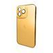 Чохол AG Glass Sapphire Frame MagSafe для iPhone 14 Pro Max Gold 666-02814 фото 1