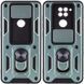 Ударостійкий чохол Camshield Serge Ring для Xiaomi Redmi Note 9 / Redmi 10X Green 777-04670 фото 1