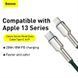Кабель Baseus Cafule Series Metal Data Cable Type-C to iP PD 20W 1m Green CATLJK-A06 фото 9
