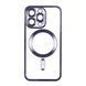 Чехол TPU Metallic with Magsafe с закрытой камерой для iPhone 13 Фиолетовый 214-01068 фото