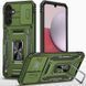 Ударостійкий чохол Camshield Army Ring для Samsung Galaxy S24+ Army Green 777-05045 фото 1