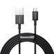 Кабель Baseus Superior Series Fast Charging Micro USB 2A (2m) Black CAMYS-A01 фото 1