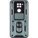 Ударостійкий чохол Camshield Serge Ring для Xiaomi Redmi Note 9 / Redmi 10X Green 777-04670 фото 2