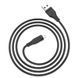 Кабель ACEFAST C3-02 USB to iP 2.4A, 1.2m, TPE, TPE connectors, Black 6974316280828 фото 3