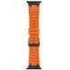 Ремінець Hoco WA35 Emir series thickened silicone strap для Apple watch 44/45/46/49mm Orange 212-01843 фото 1