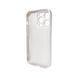 Чохол для смартфона AG Glass Matt Frame Color для iPhone 15 Pro Pearly White 666-00649 фото 2