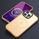 TPU+PC чохол Metal Buttons with MagSafe Colorful для Apple iPhone 13 Pro Max (6.7") Orange 555-03079 фото 2