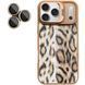 Чехол TPU+PC Wild Leopard with MagSafe and Lens для Apple iPhone 17 Pro (6.3") Brown 656-08230 фото 3