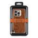 Чохол Kajsa Glamorous Collection Fluid Art with MagSafe для iPhone 16 Pro Brown 2020000507796 фото 3