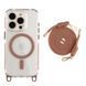 Чехол TPU+PC LanyardCase with MagSafe для iPhone 15 Pro Desert Gold 214-03168 фото 1