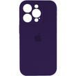 Силіконовий чохол з закритою камерою для iPhone 14 Pro Max Berry Purple 666-00927 фото