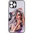 TPU+PC чохол Prisma Ladies для Apple iPhone 12 Pro (6.1") Purple