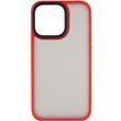 TPU+PC чехол Metal Buttons для Apple iPhone 14 Pro Max (6.7") Красный 777-08288 фото