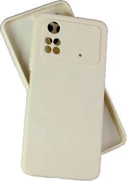 Чехол Cosmiс Soft Case Glass Cam для Poco M4 Pro 4G White 666-00184 фото