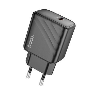 Сетевое зарядное устройство HOCO CS22A Value single port PD30W charger Black 6942007609913 фото