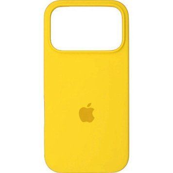 Силиконовый чехол для Apple iPhone 17 Pro Max Yellow 208-06622 фото