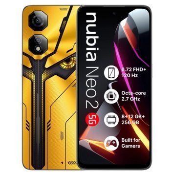 Мобильный телефон ZTE Nubia NEO 2 5G 8/256GB Yellow (1066112) 898-1066112 фото