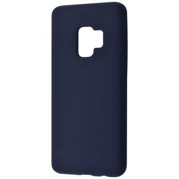 Чехол WAVE Full Silicone Cover для Samsung Galaxy S9 (G960F) Midnight blue 656-07313 фото
