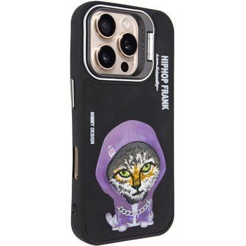 TPU+PC чехол Friends для iPhone 16 Pro (6.3") Black Cat 555-00296 фото