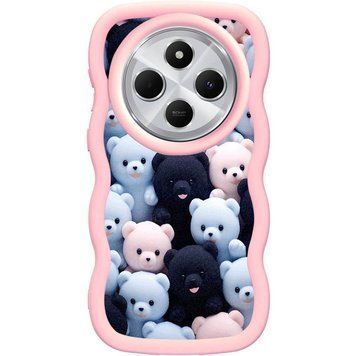 Чехол TPU Cloudy Pictures для Xiaomi Redmi 14C / A4 5G / Poco C75 4G/5G Bears 555-01246 фото