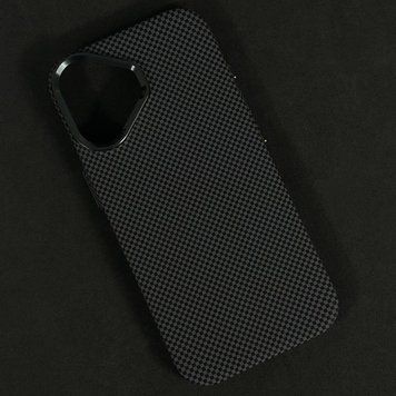 Чехол Elite Carbon Matte BOX Magnetic для iPhone 17 Grey 208-06363 фото