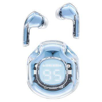 Наушники ACEFAST T8 Crystal color (2) bluetooth earbuds Ice Blue 656-00841 фото