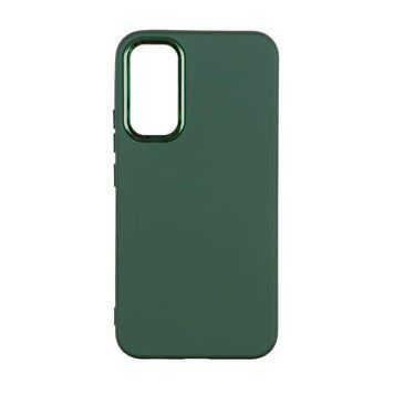 Чохол Silicone Cover Metal frame для Samsung Galaxy A34 5G (A346) Army green 208-03443 фото