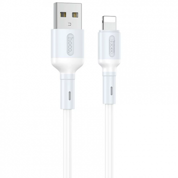 Кабель для заряджання та передачі даних Hoco X65 USB to Lightning Білий 1 м 209-00056 фото