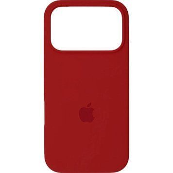 Силиконовый чехол для Apple iPhone 17 Pro Max Berry-Red 208-06571 фото