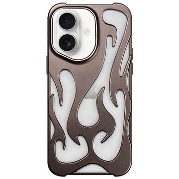 Чехол TPU WinFire для iPhone 16 Plus (6.7") Brown 555-00515 фото