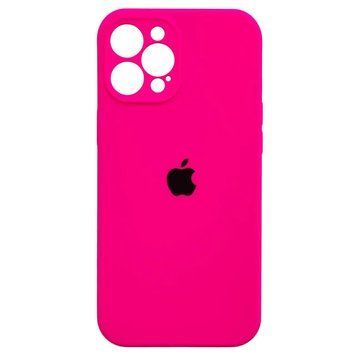 Силиконовый чехол с закрытой камерой для iPhone 13 Pro Max Barbie Pink 208-00784 фото