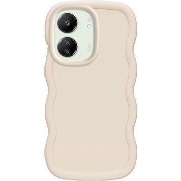Чехол TPU Ripple для Xiaomi Redmi 13C Antique White 555-01150 фото